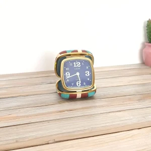 Ancien réveil de voyage, collection "Europa 2 jewels", années 60