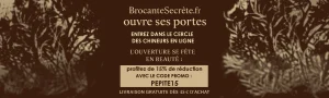 CODE PROMO brocante Secrète, entrez dans le cercle des chineurs en ligne